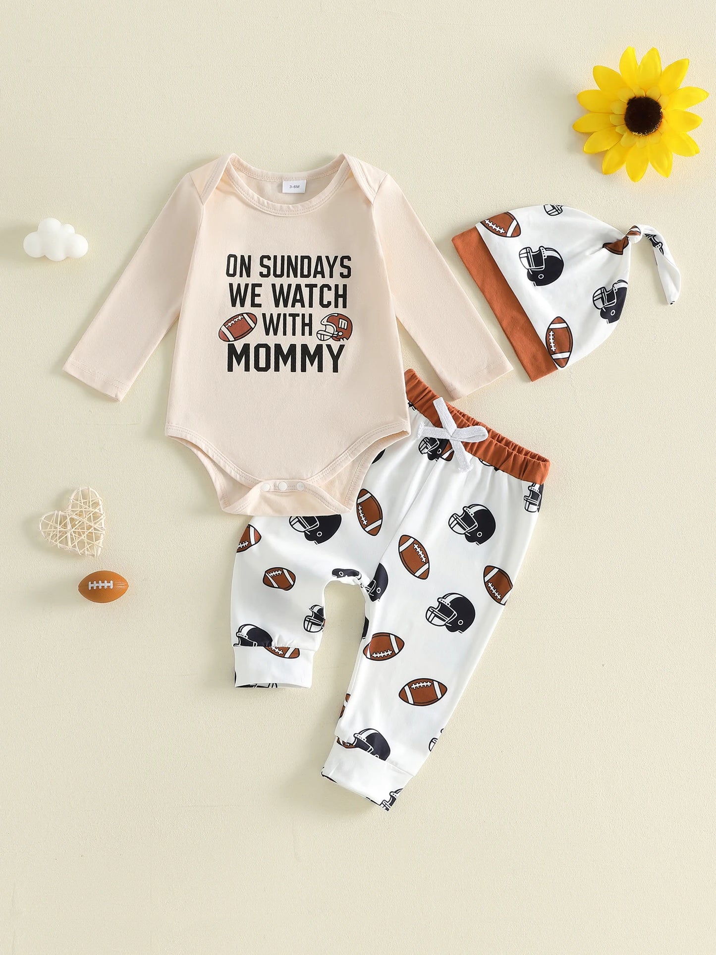 Baby Girl Fall Outfits Pumpkin Patch Printed Long Sleeve Bodysuit Leggings and Headband 3 Piece Set