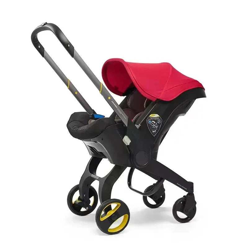 Lightweight Travel Stroller Four Wheel Stroller Newborns Buggies Foldable Lightweight Travel System Baby Stroller