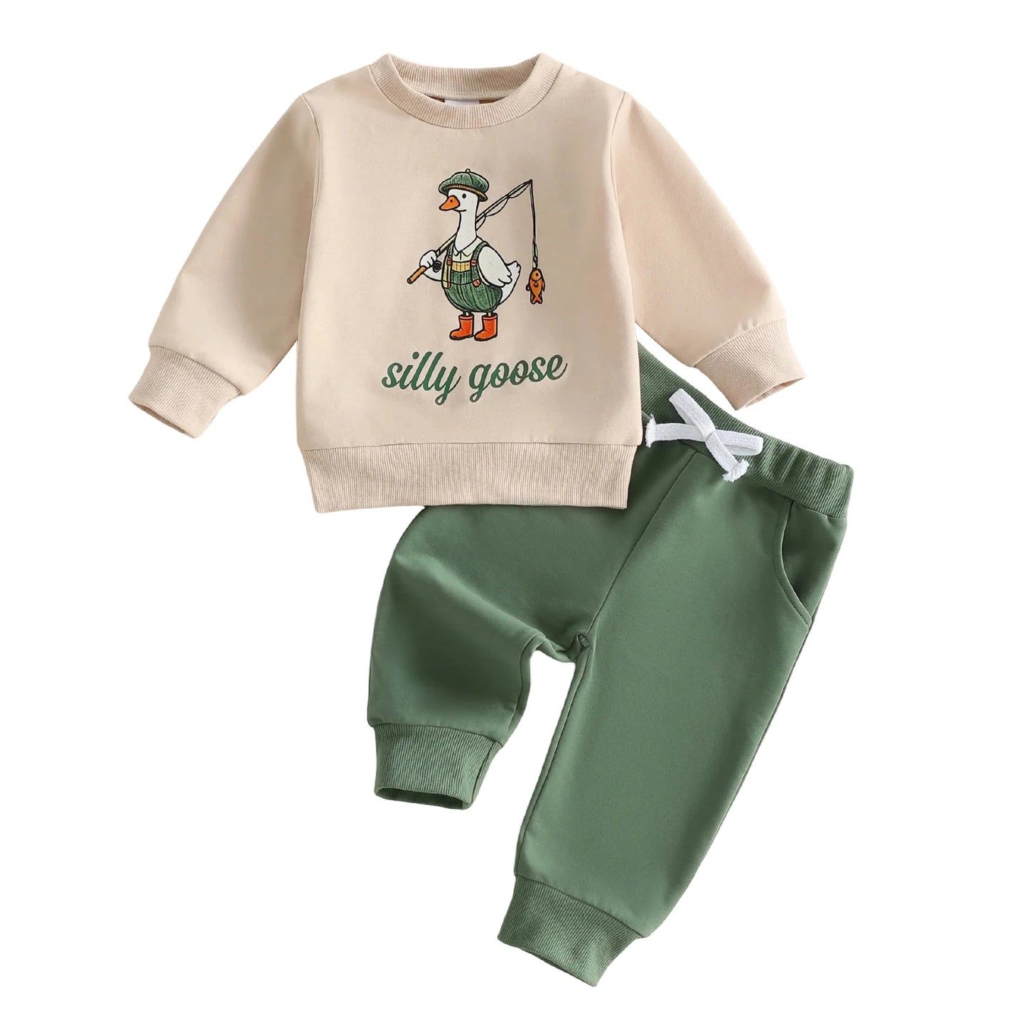 Baby Girl Winter Outfits Long Sleeve Bear Print Hoodie Leggings Set Infant Clothing Warm Suit