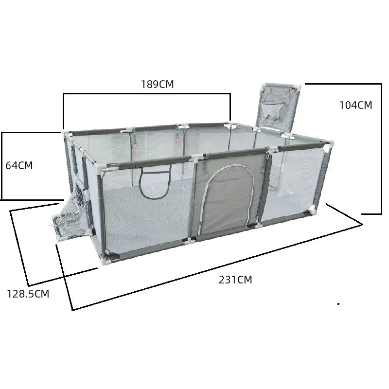 New Arrival Playpen For Newborn Toddler Large Size Baby Playpen Infant Safe Crawling Area Indoor Barriers Home Playground Park