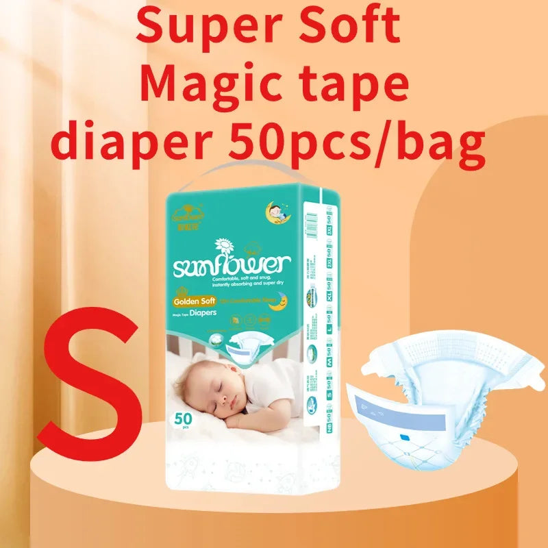 Baby Diaper Pull Up Pants Factory Sale Ready To Ship Baby Products Choosing Diapers for Babies Aged 0-6 Months