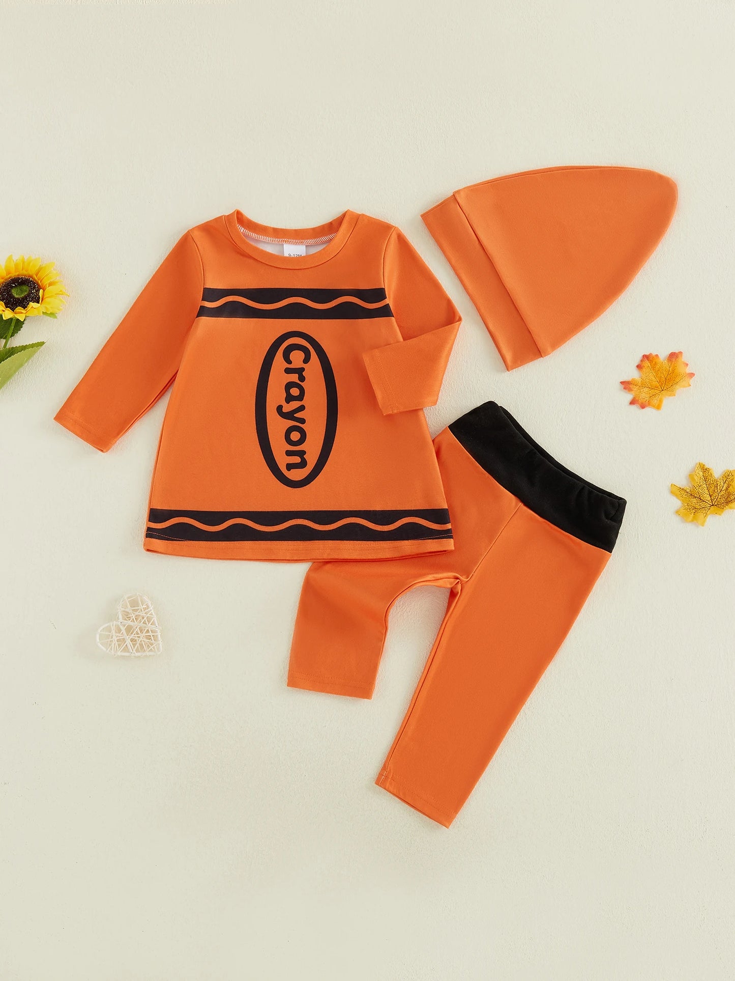 Baby Girl Winter Clothes Set Floral Print Hooded Jacket and Pants with Matching Scarf 3 Piece Outfits for Cold Weather
