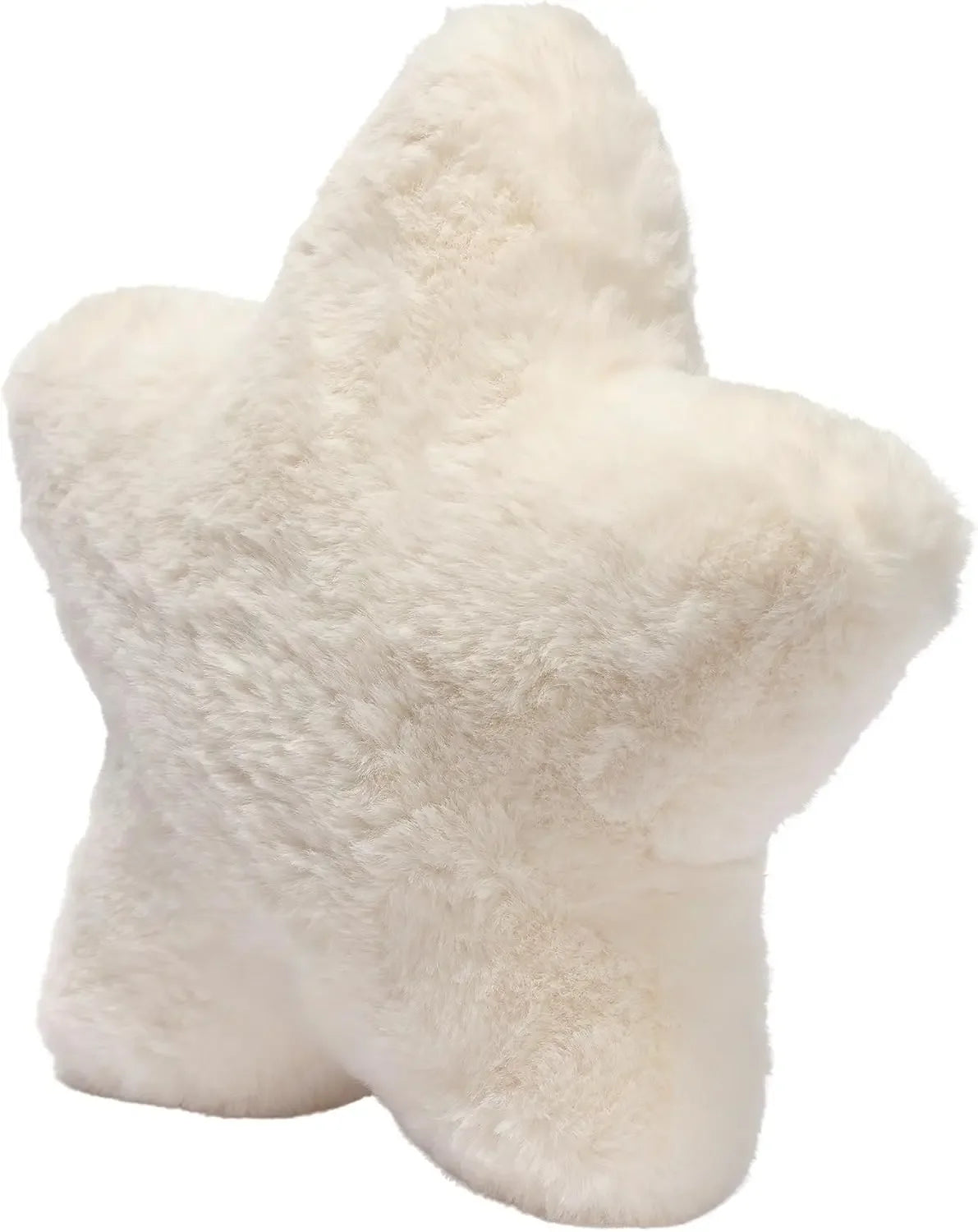 Ultra Soft Star Pillow Plush in Creamy White - Perfect Gift for Mom and Baby