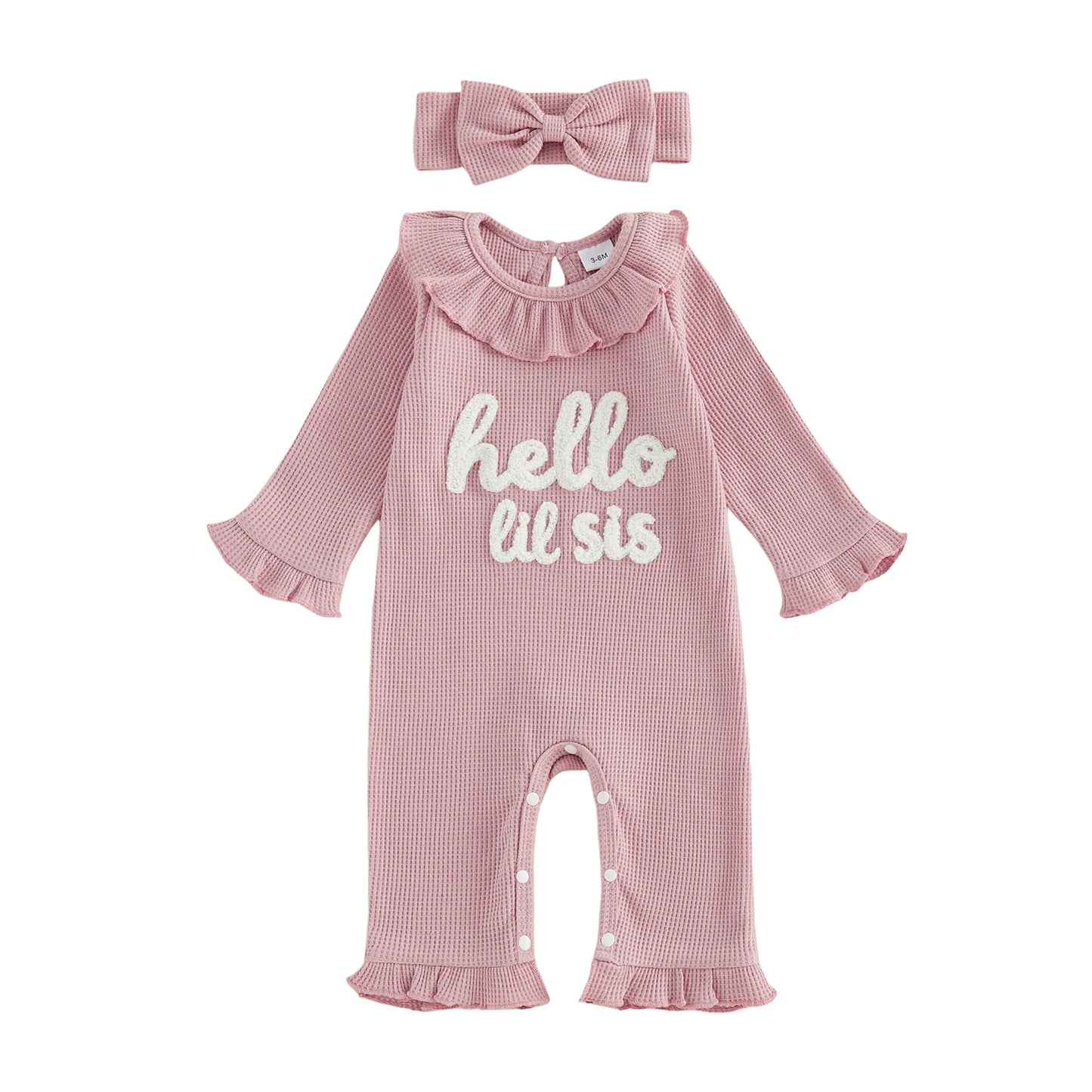 Cute Toddler Girls 2 Piece Set with Floral Print Ruffle Sleeve Top and Denim Shorts Matching Bow Headband Included