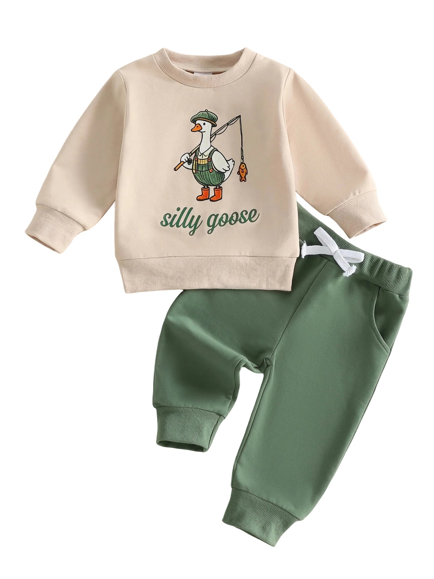 Baby Girl Winter Outfits Long Sleeve Bear Print Hoodie Leggings Set Infant Clothing Warm Suit