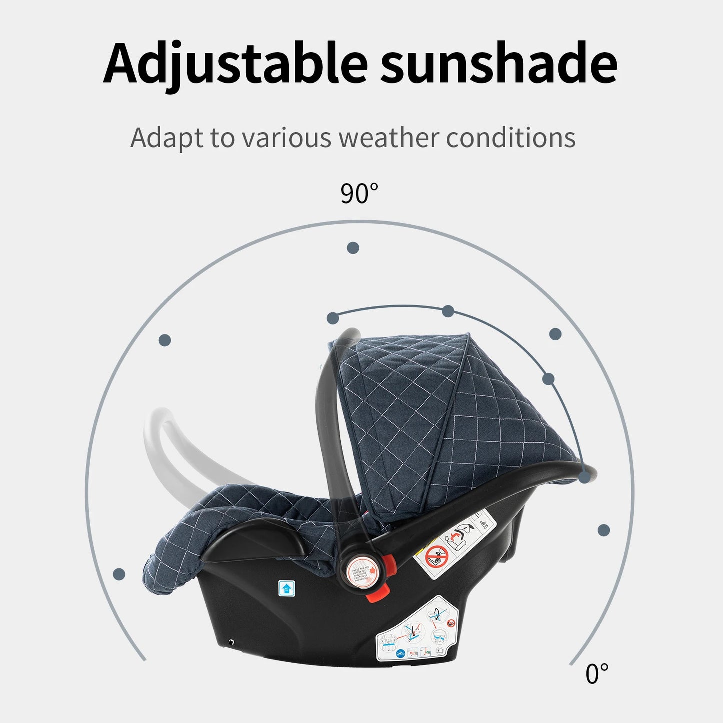 Child Car Seats ISOFIX Safety Seats Portable Infant Seats Lightweight Comfortable Newborn Kids Baby Accessories Toddlers Kids