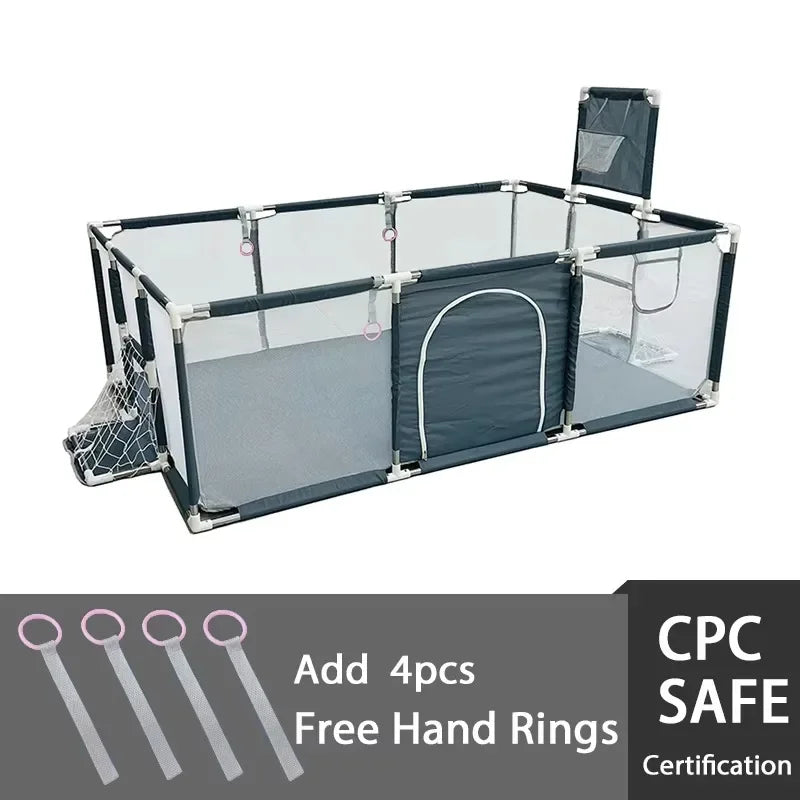 Playpens for Baby Indoor Baby Playground Kids Balls Pool Activity Fence Baby Game Corrals Children's Playpen Safety Corralitos