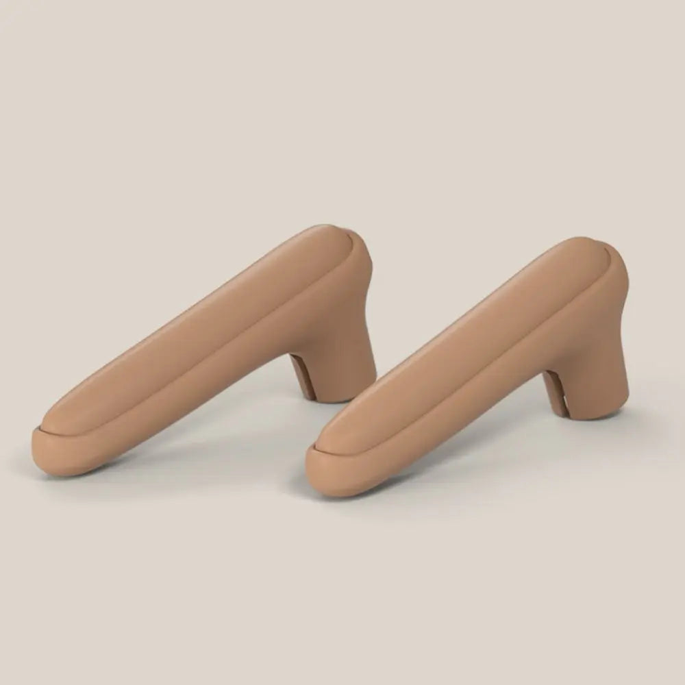 2PCS Bedroom Baby Safety Household Anti-collision Wall Protector Door Knob Cover Silicone Handle Sleeve