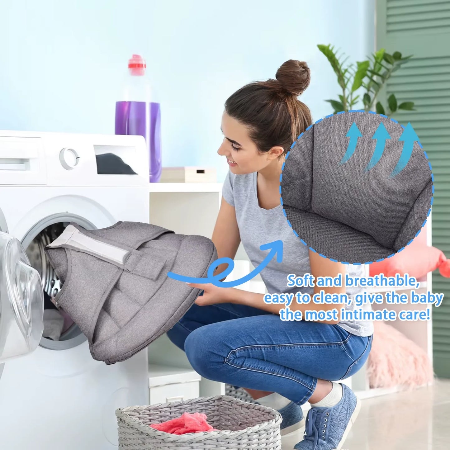 Baby Walker Foldable Baby Walker Baby Anti-Rollover Walker Multifunctional Baby Walker Portable Infant Walker for Boy Grils Gift