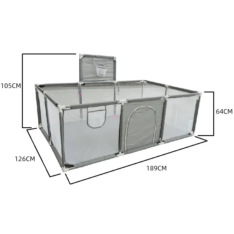 New Arrival Playpen For Newborn Toddler Large Size Baby Playpen Infant Safe Crawling Area Indoor Barriers Home Playground Park
