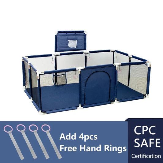 IMBABY Baby Playground Large Baby Playpen Machine Washable Baby Activity Fence Ball Pool Games Playpen for Child Safety Barries