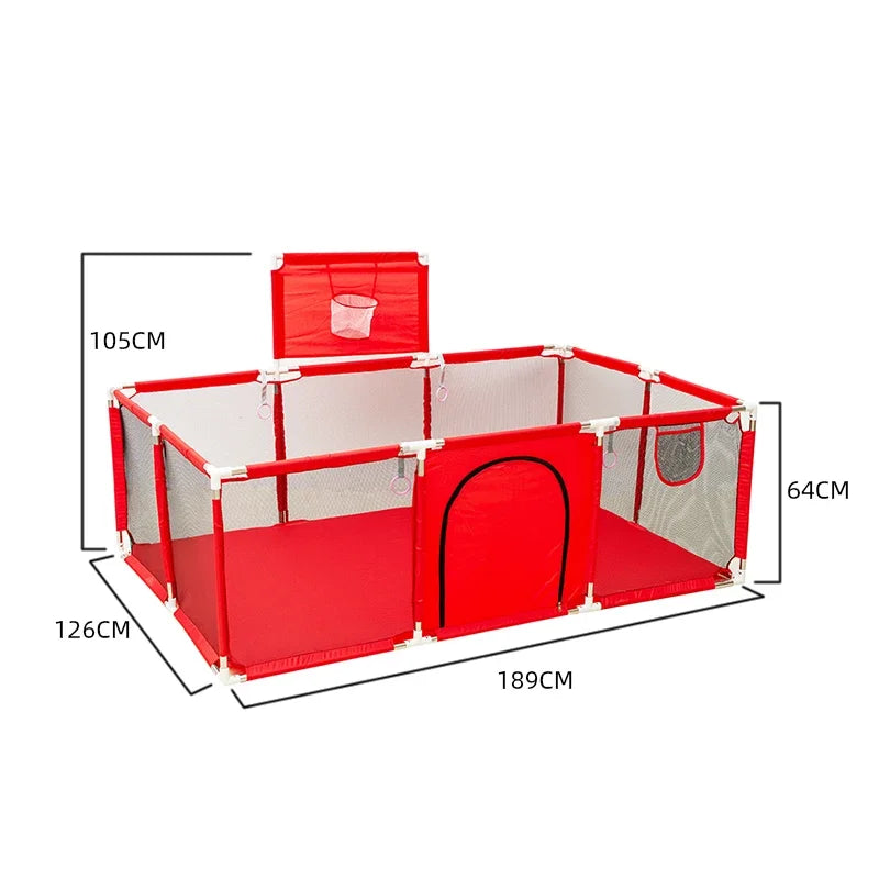 New Arrival Playpen For Newborn Toddler Large Size Baby Playpen Infant Safe Crawling Area Indoor Barriers Home Playground Park