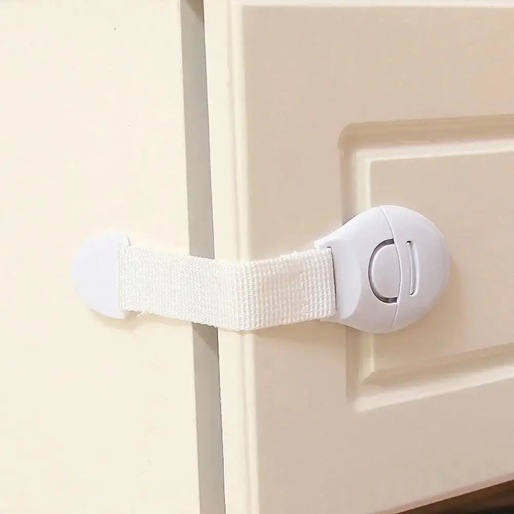 10pcs Child Safety Cabinet Locks - Baby Proof Drawer Plastic Security Protector for Kids, Childproof Home Safety Accessories2028