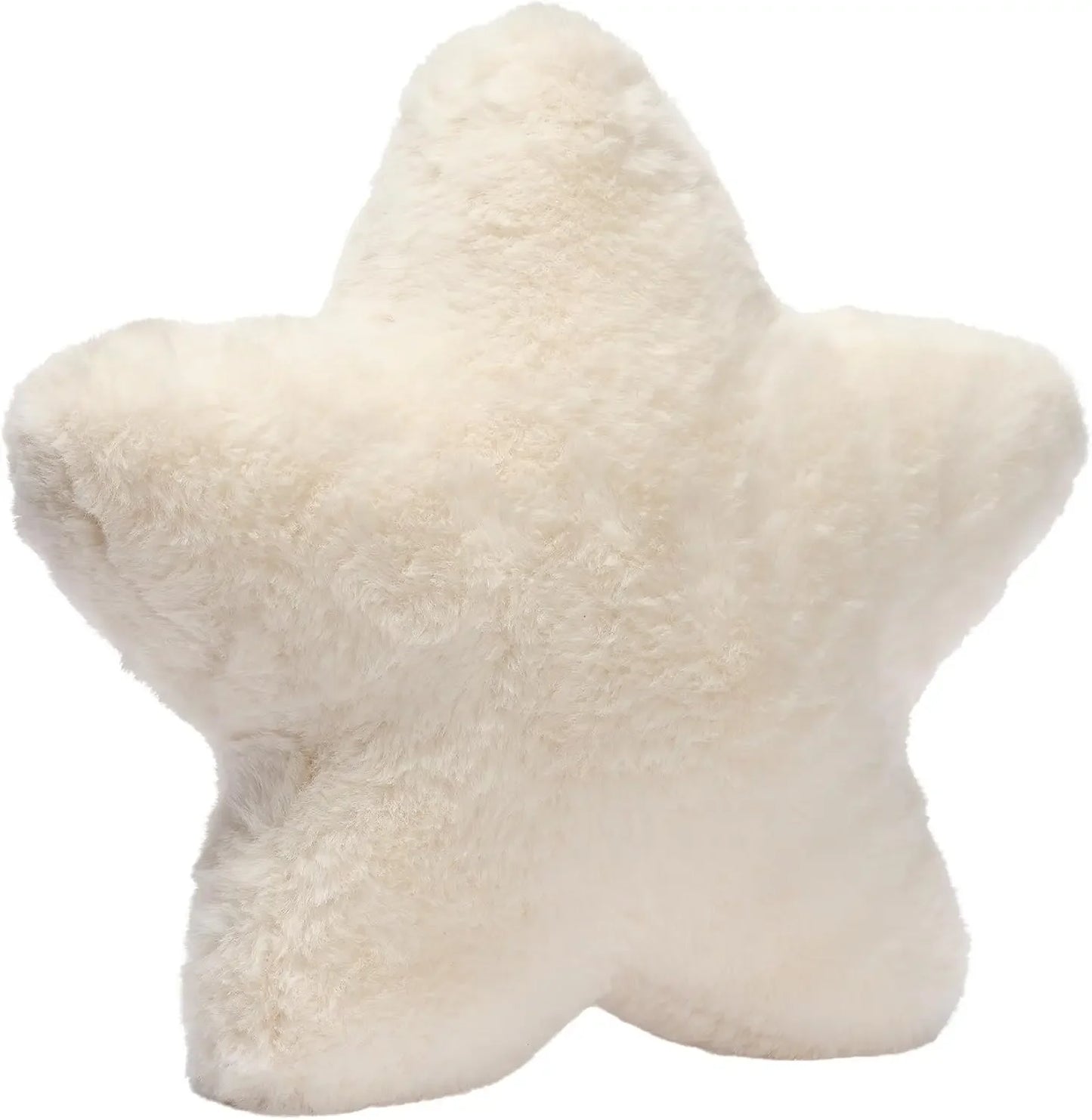 Ultra Soft Star Pillow Plush in Creamy White - Perfect Gift for Mom and Baby