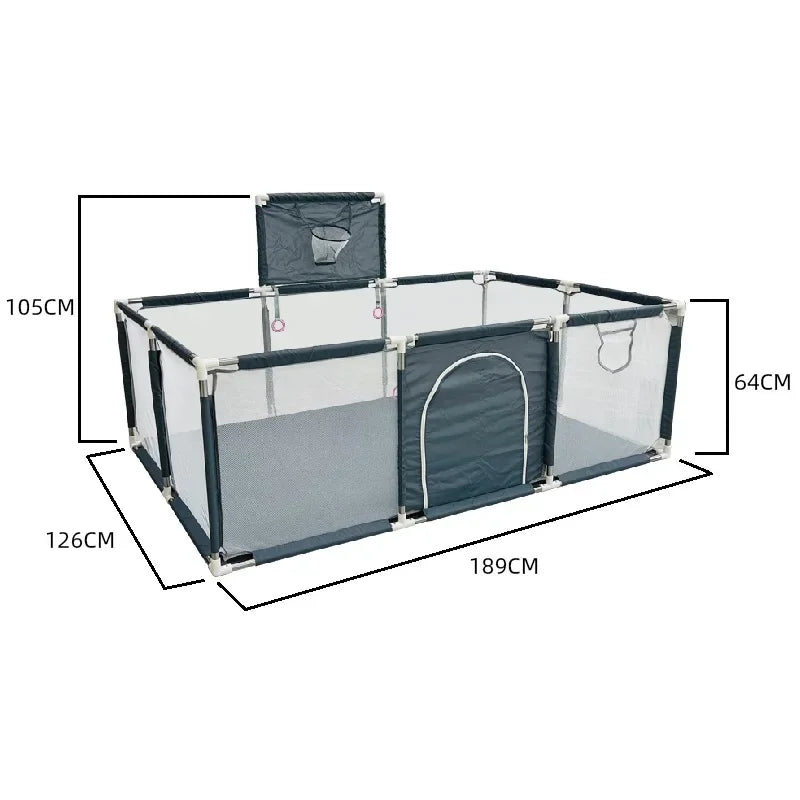 New Arrival Playpen For Newborn Toddler Large Size Baby Playpen Infant Safe Crawling Area Indoor Barriers Home Playground Park