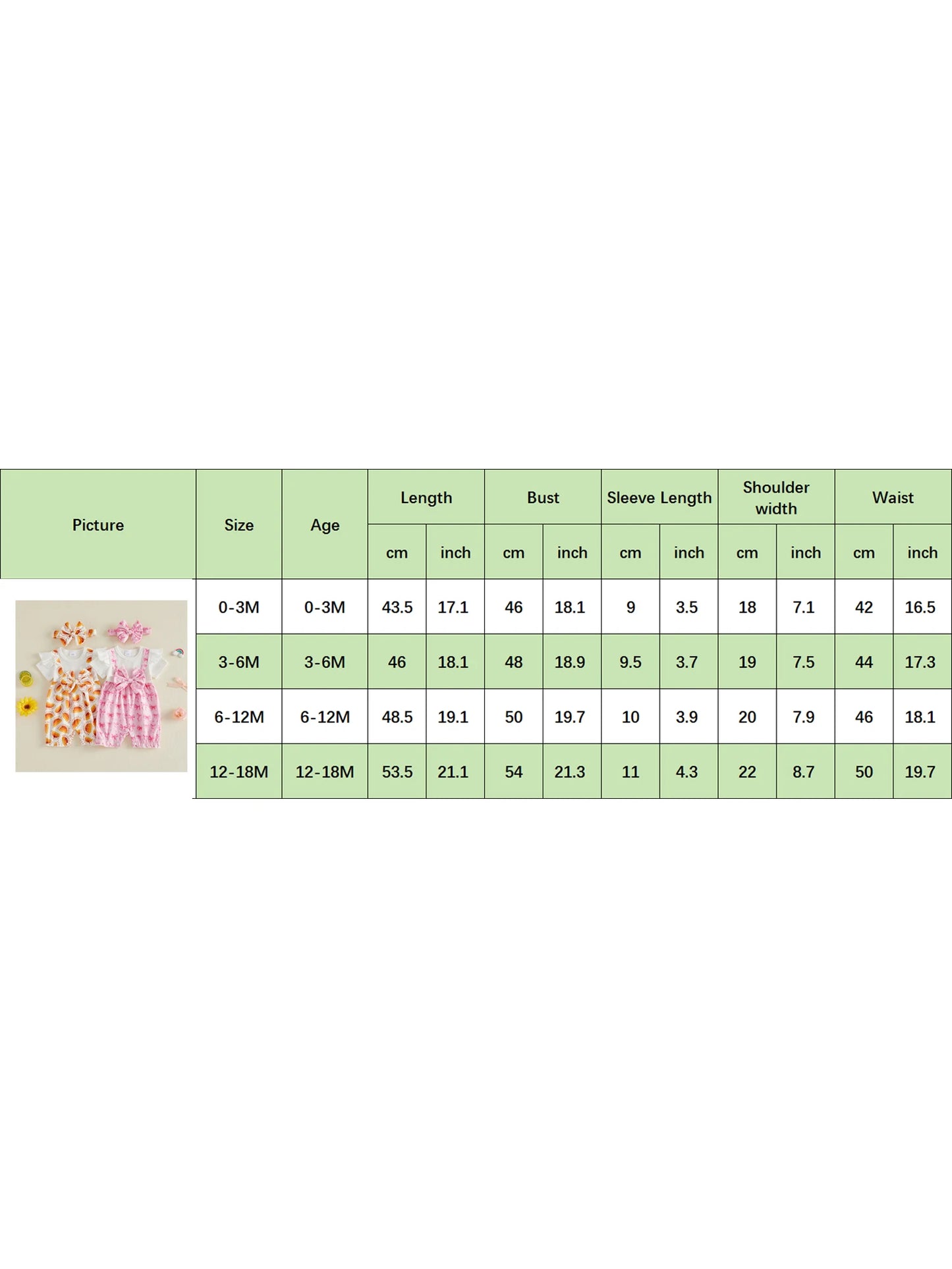 Cute Baby Girls 3 Piece Set Lovely Floral Print Long Sleeve Bodysuit Pants and Headband Outfit for Infants