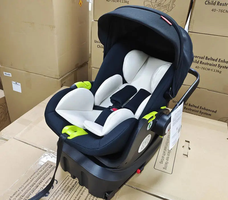 3 in 1 Baby Stroller Up to 55lbs,Baby Travel System Combo Car Seat,Baby Carriage 3in1 with Isofix Base,Foldable Newborn Pram,Reversible Standard Stroller