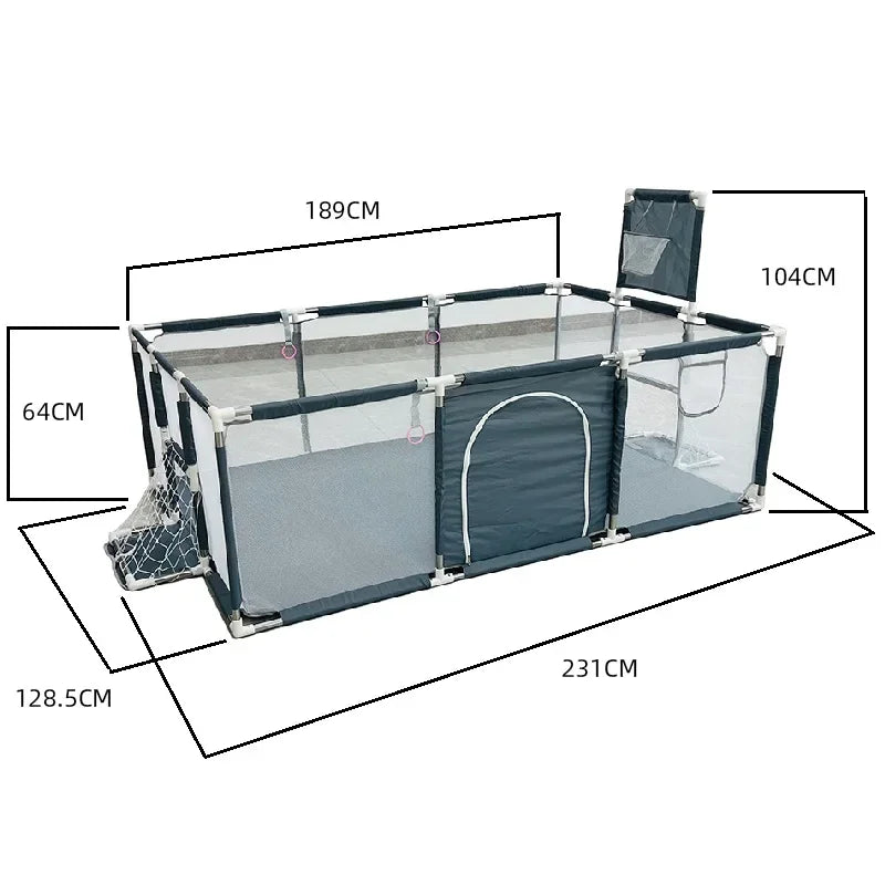 New Arrival Playpen For Newborn Toddler Large Size Baby Playpen Infant Safe Crawling Area Indoor Barriers Home Playground Park