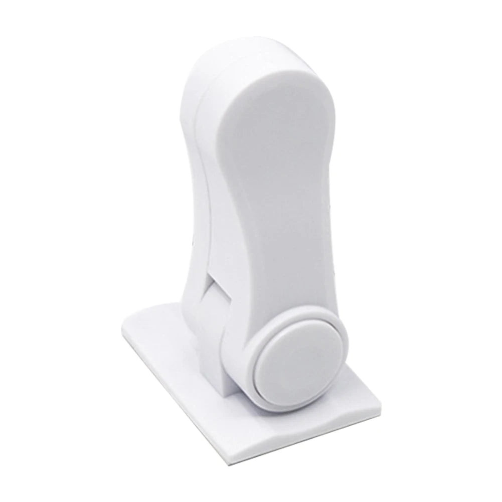 Child Safe Door Lever Lock Universal Window Door Handle Lock 180 Degree Rotating Self Adhesive for Window Door Cabinet