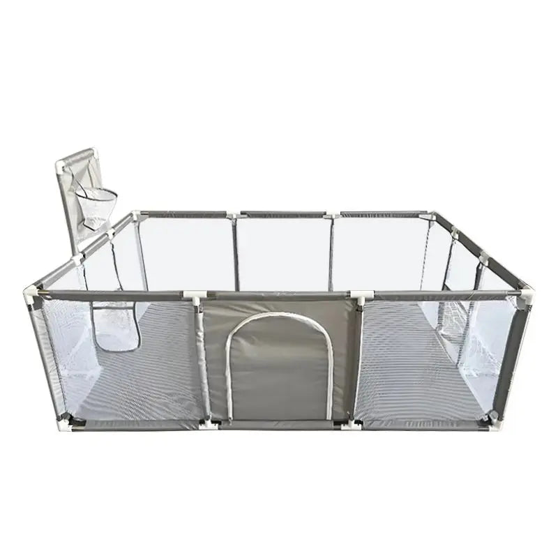 IMBABY Baby Playpen Gray Baby Activity Fence Large Baby Playground Safety Activities for Babies Games Park Playpen for Children