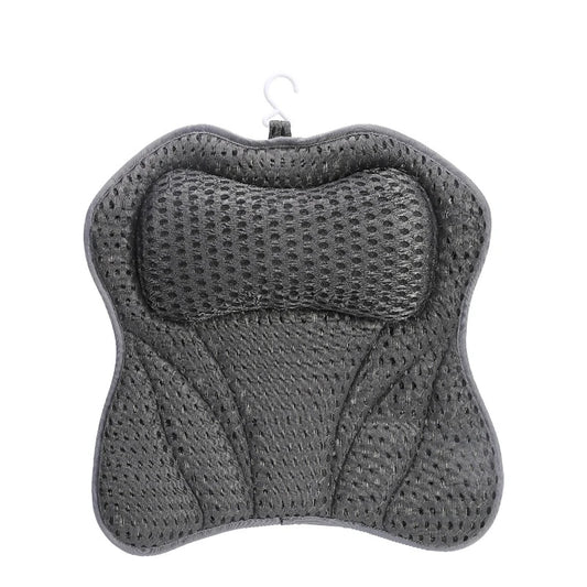 Practical Slip Bath Pillow with Suction Cups Tub Neck Back Support Headrest Pillows Thickened Home Cushion Accersory