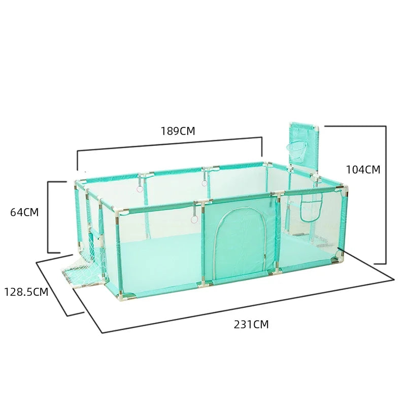 New Arrival Playpen For Newborn Toddler Large Size Baby Playpen Infant Safe Crawling Area Indoor Barriers Home Playground Park