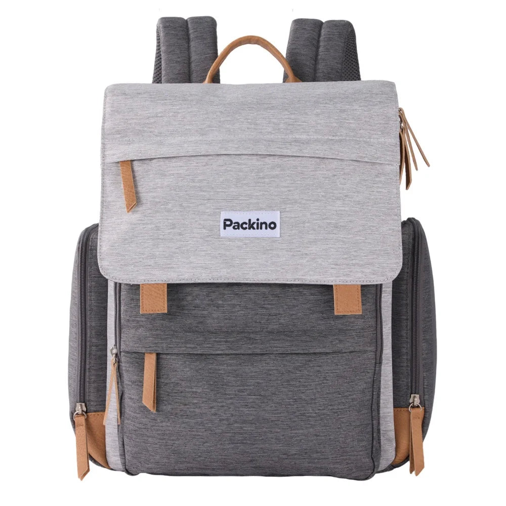 Insulated Diaper Bag Backpack with Stroller Straps, Multipacks Mommy Bag, Large Lightweight Baby Organizer Backpack for Mom Dad