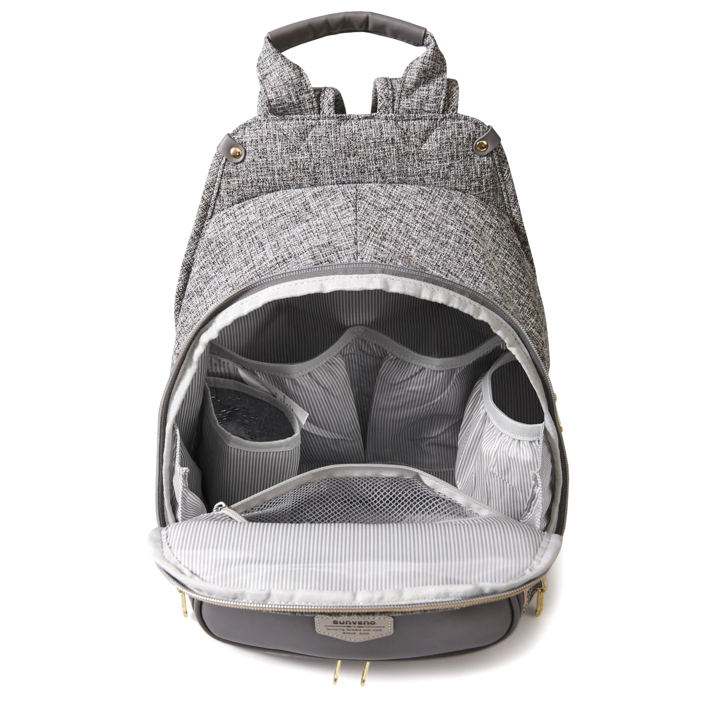 New Sunveno Diaper Bag Fashion Baby Bag Backpack Baby Stuff Organizer Mum Mom Mummy Maternity Nappy Changing Wet Bag Baby Care