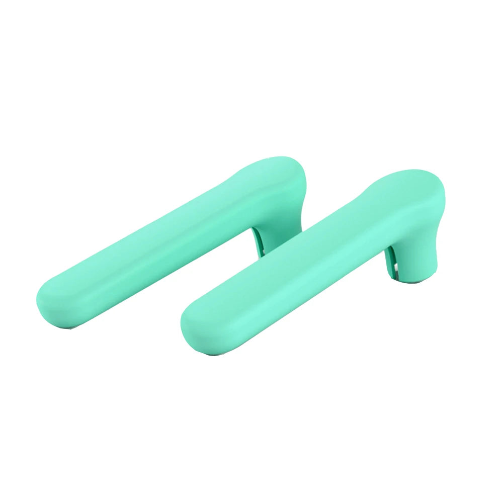 2PCS Anti-collision Silicone Door Knob Cover Static-free Baby Safety Handle Sleeve Bedroom Living Room Wall Protector Covers