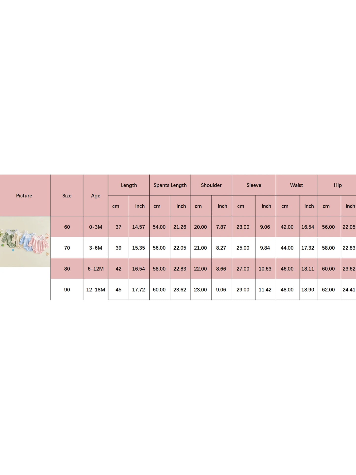 Infant Girl Autumn Jumpsuit with Ruffle Collar and Floral Embroidery Long Sleeve Bodysuit Toddler Outfit Set