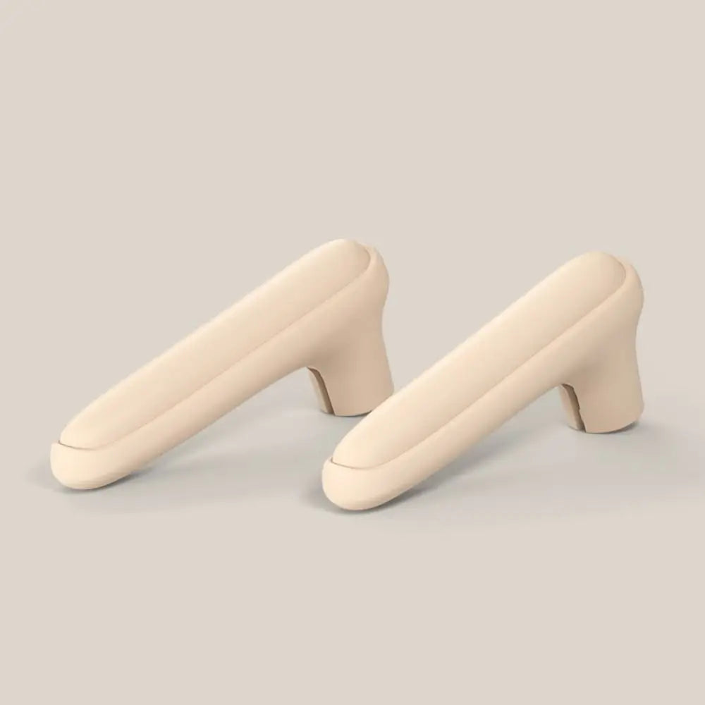 2PCS Bedroom Baby Safety Household Anti-collision Wall Protector Door Knob Cover Silicone Handle Sleeve