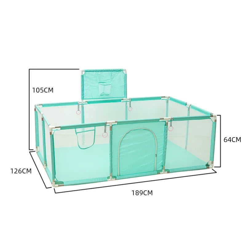 New Arrival Playpen For Newborn Toddler Large Size Baby Playpen Infant Safe Crawling Area Indoor Barriers Home Playground Park