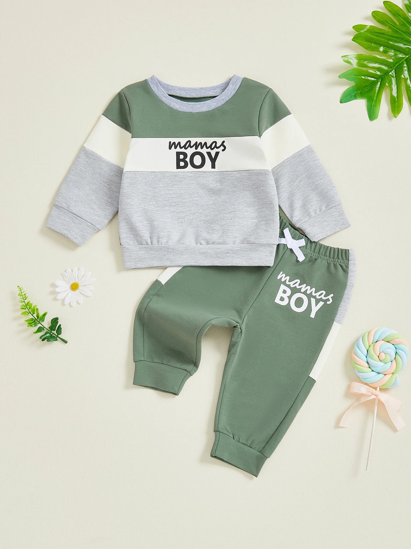 Baby Girl Winter Outfits Floral Print Hooded Jacket Fleece Lined Pants 2 Piece Set for Cold Weather Style