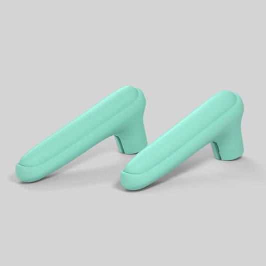 2PCS Bedroom Baby Safety Household Anti-collision Wall Protector Door Knob Cover Silicone Handle Sleeve