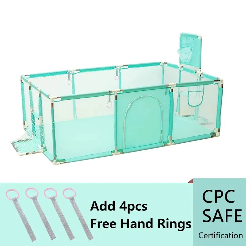 Playpens for Baby Indoor Baby Playground Kids Balls Pool Activity Fence Baby Game Corrals Children's Playpen Safety Corralitos