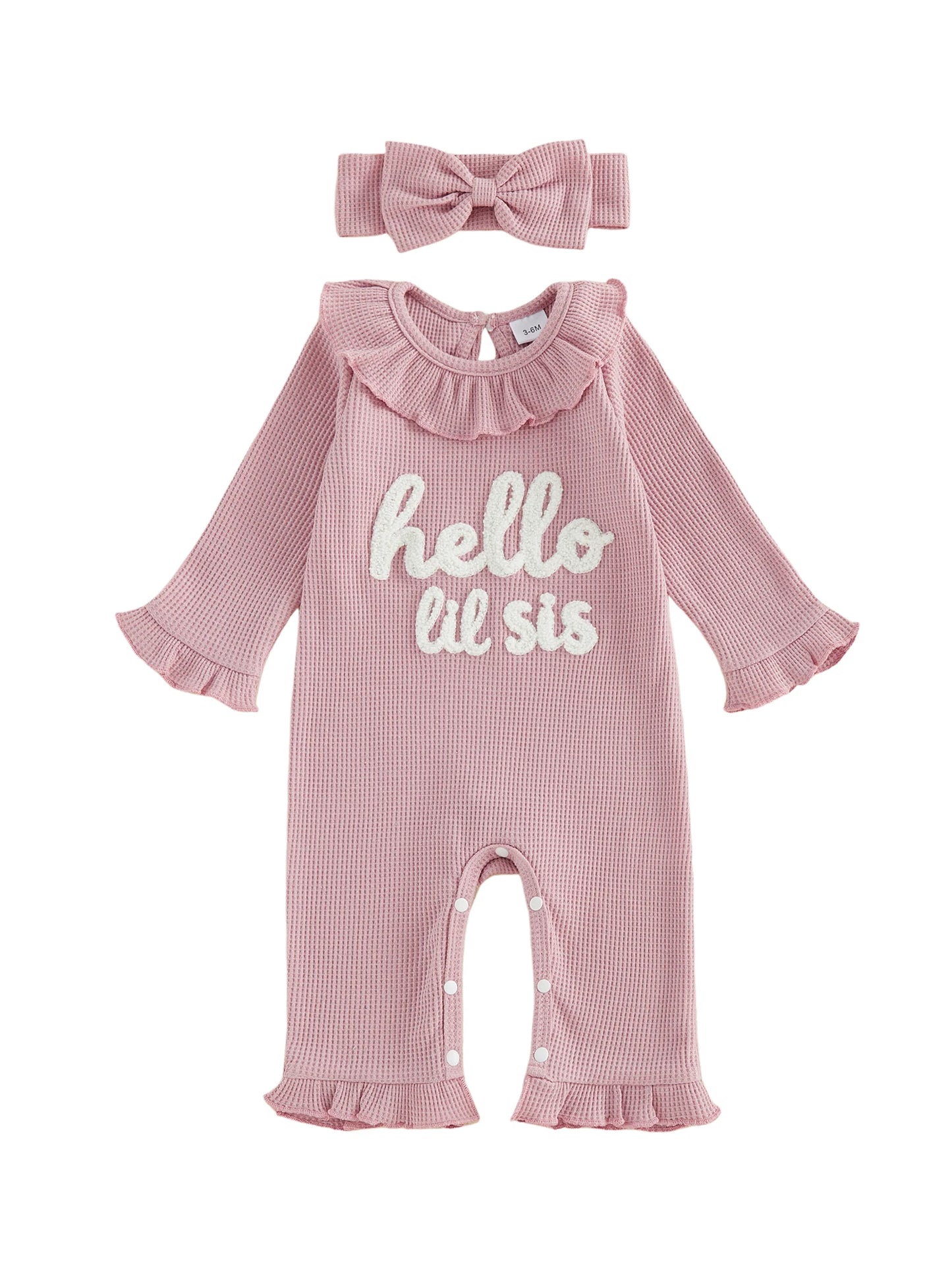 Cute Toddler Girls 2 Piece Set with Floral Print Ruffle Sleeve Top and Denim Shorts Matching Bow Headband Included